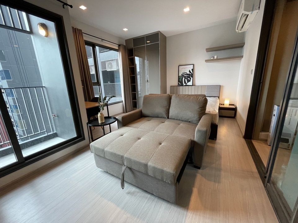 Condo for rent, Life Asoke-Rama 9, fully furnished, ready to move in separate kitchen fully furnished