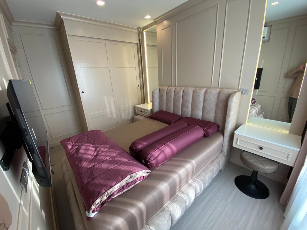 Condo for rent, Life Asoke Hype, Makkasan garden view, open view, not blocked, very beautiful, hurry to book!!
