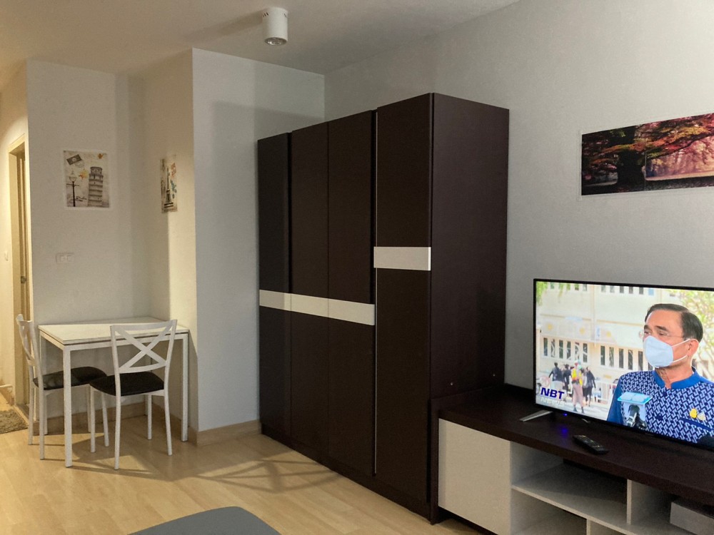 Condo for rent, Iris Avenue On Nut - Wongwaen, fully furnished, ready to move in, convenient to travel, book now.