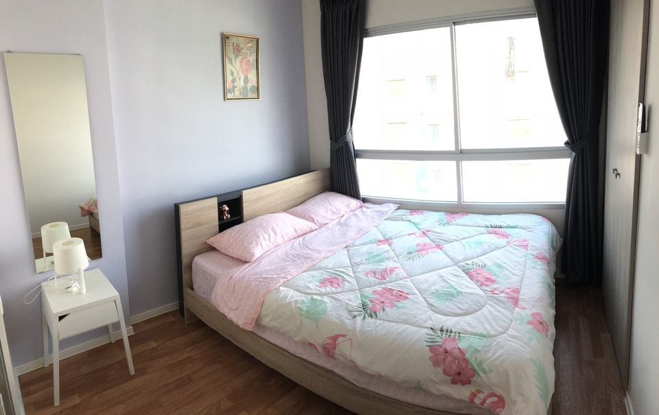 For rent, Lumpini Ville Sukhumvit 76-Bearing, separate room. fully furnished Reserve first, stay first.