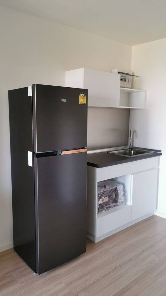 For rent, Lumpini Ville Chaengwattana-Pak Kret Station, fully furnished, carry the bag. Nicely decorated. Hurry up to reserve.