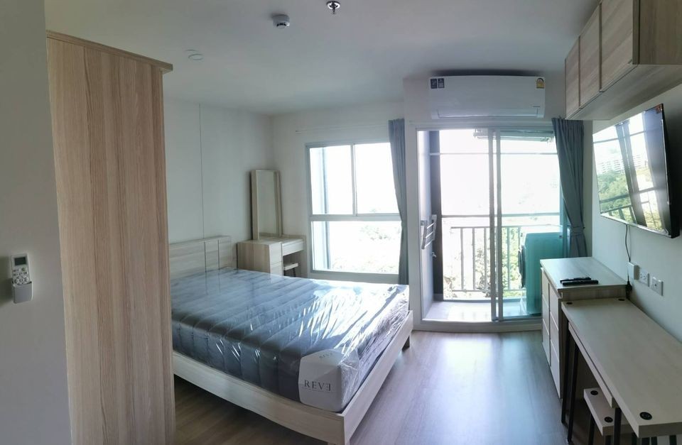 For rent, Lumpini Ville Chaengwattana-Pak Kret Station, fully furnished, carry the bag. Nicely decorated. Hurry up to reserve.
