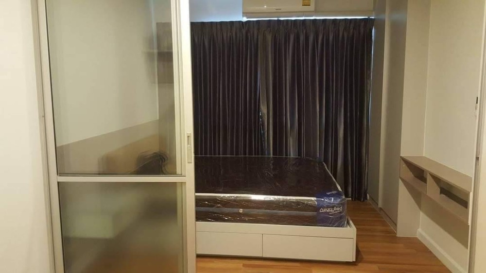For rent, V Condo Ladkrabang, 1 bed, 1 bath, garden view, fully furnished. Can't miss it, hurry up