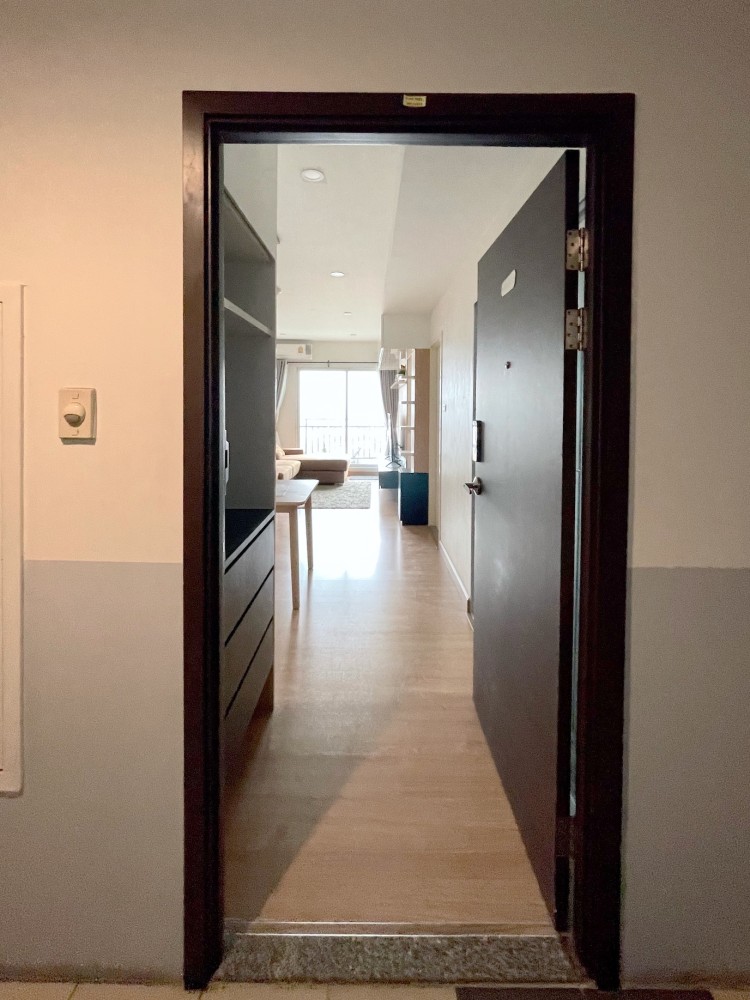 For rent, Supalai Veranda Ratchavipha-Prachachuen, white tone room, nice decoration, fully furnished, electrical appliances, book now.
