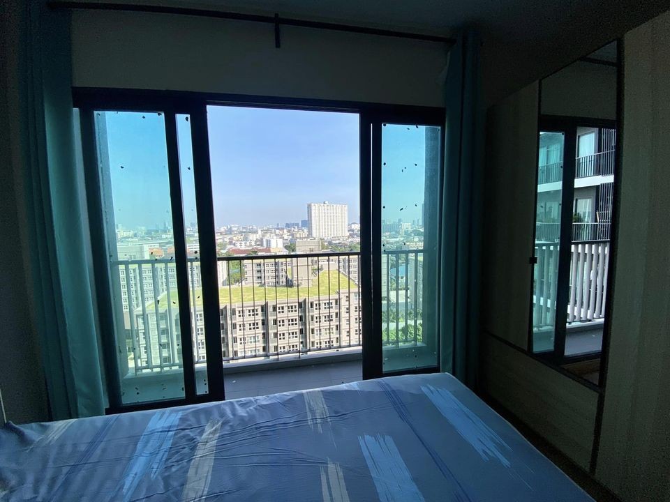 For rent, The Tree Rio Bang Aor Station, beautiful view, no buildings blocking the wind blowing all day, fully furnished, hurry up and book now, don't