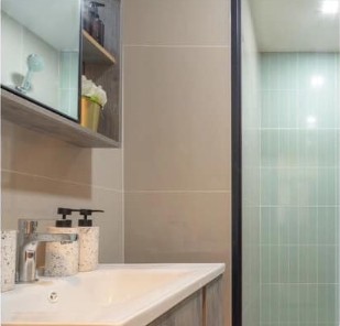 For rent, The Move Kaset, nice room, decorated in comfortable colors, beautiful view, no block, can carry the bag and move in.