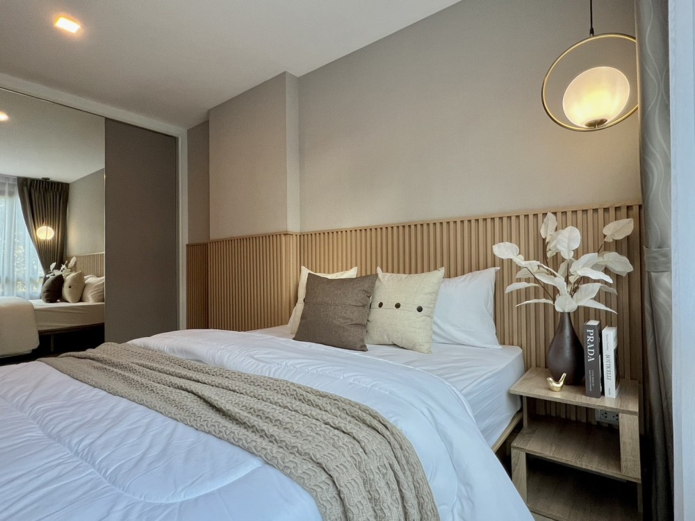 For rent, Metro Luxe Ratchada, beautiful room, fully furnished, complete central area, can't miss it.