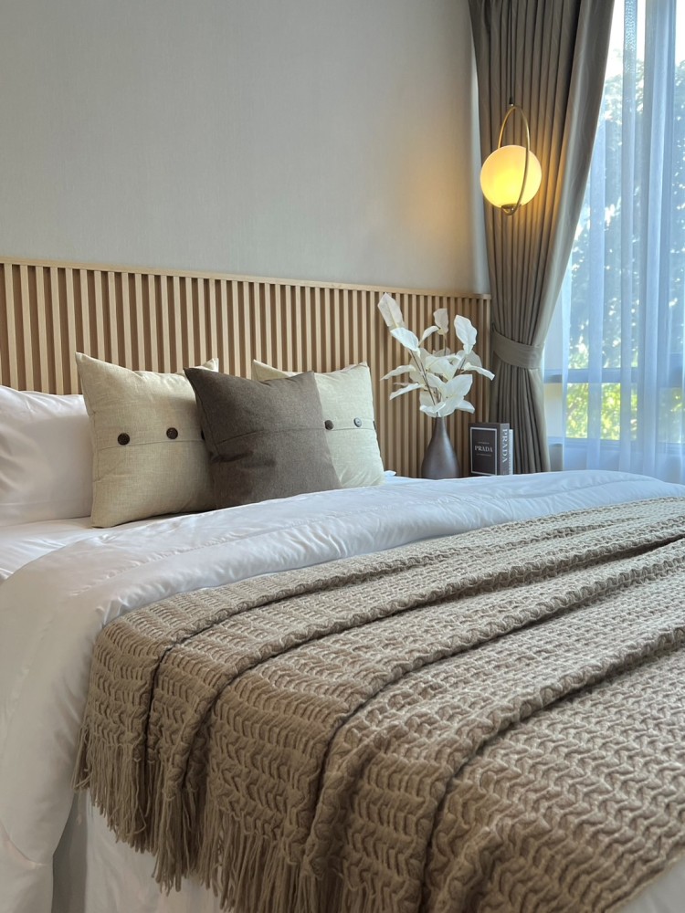 For rent, Metro Luxe Ratchada, beautiful room, fully furnished, complete central area, can't miss it.