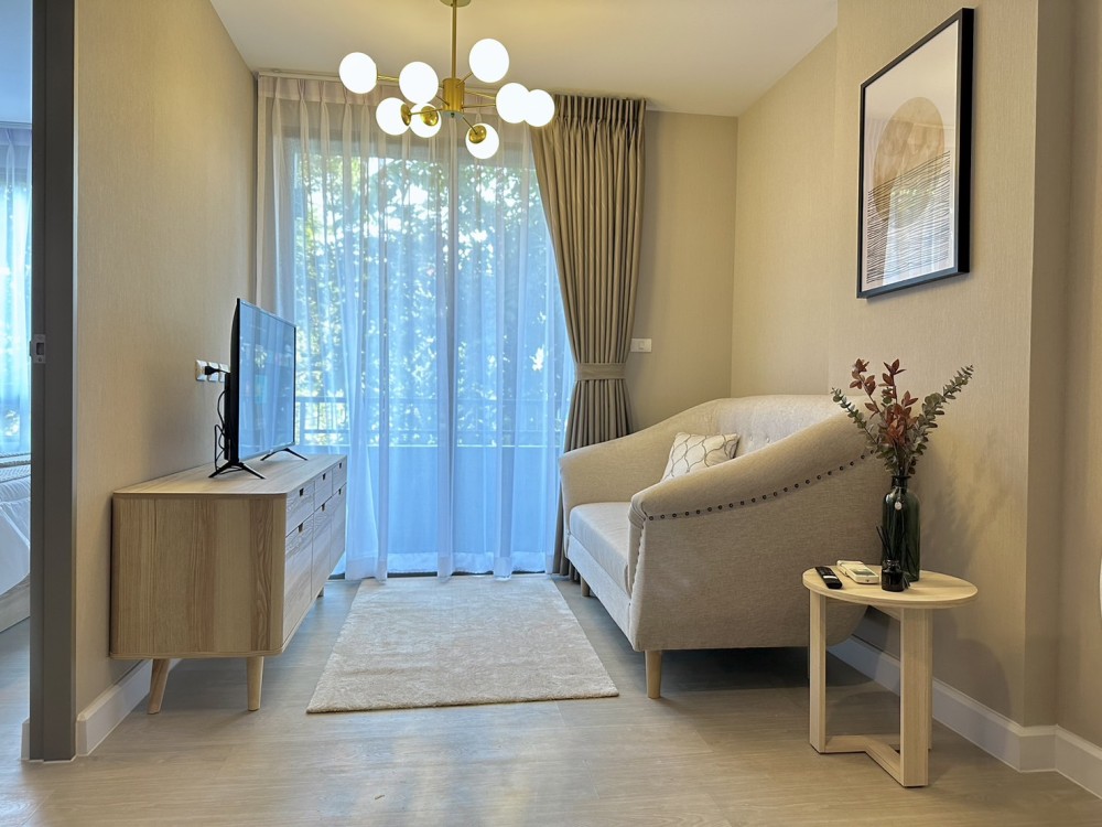 For rent, Metro Luxe Ratchada, beautiful room, fully furnished, complete central area, can't miss it.
