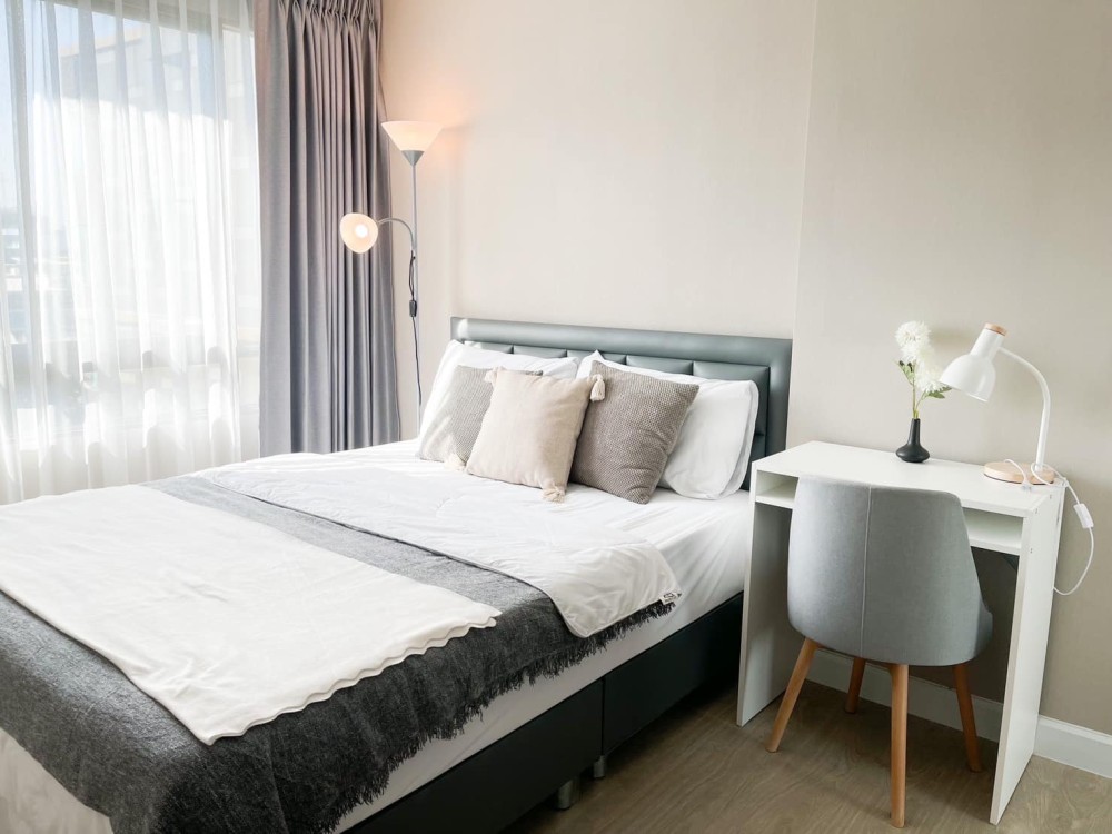 For rent, Metro Luxe Ratchada, completely new room, spacious room, beautifully decorated, can't miss it.