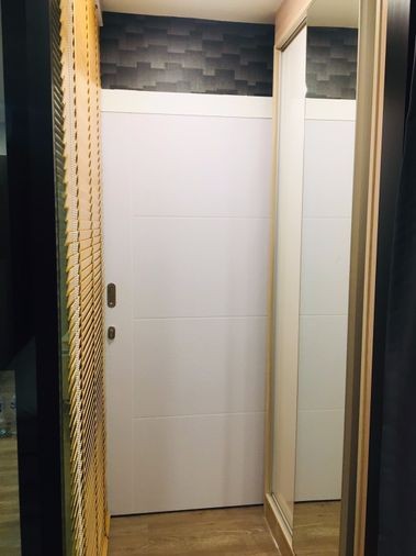 For rent, Episode Phahol - Saphan Mai, spacious room, separating the kitchen Install wallpaper in the whole room. Hurry up to reserve.