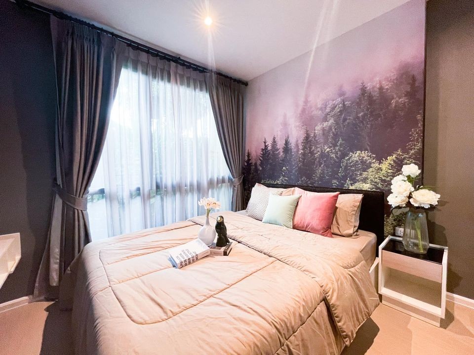 For rent, Icondo Seri Thai, Green Space, fully furnished and electrical appliances, good location, beautiful room, urgent, book now.