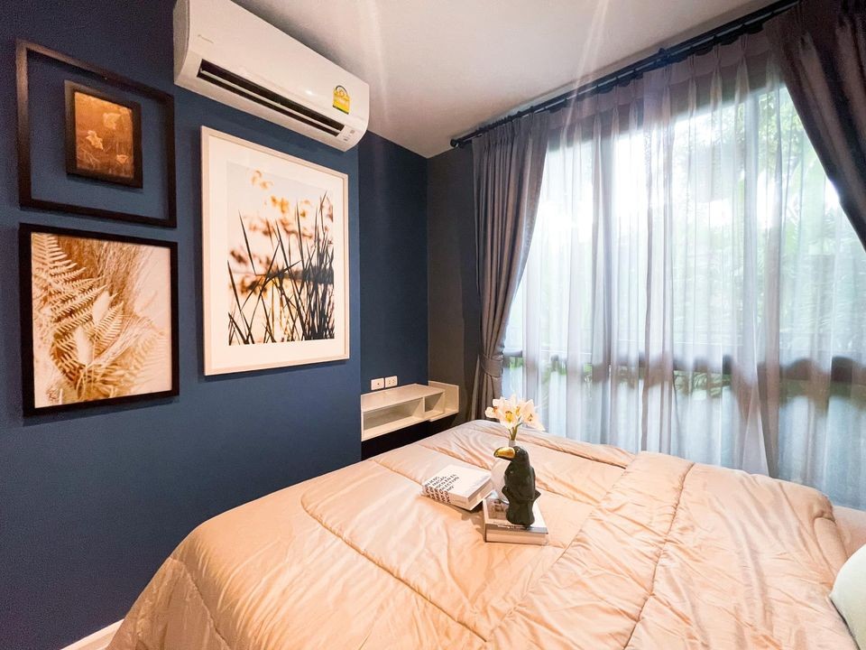 For rent, Icondo Seri Thai, Green Space, fully furnished and electrical appliances, good location, beautiful room, urgent, book now.