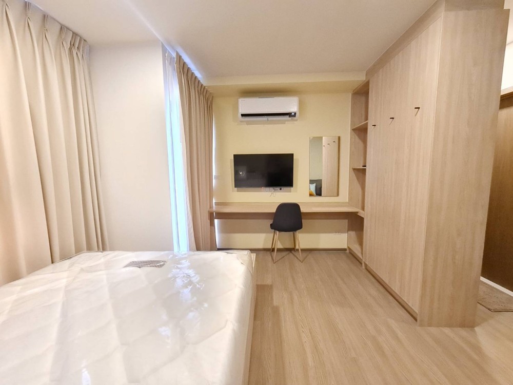 Condo for rent: The Muve Kaset, nice room, built-in decoration + attached Wall Paper for the whole room, plus a good price, don't miss it