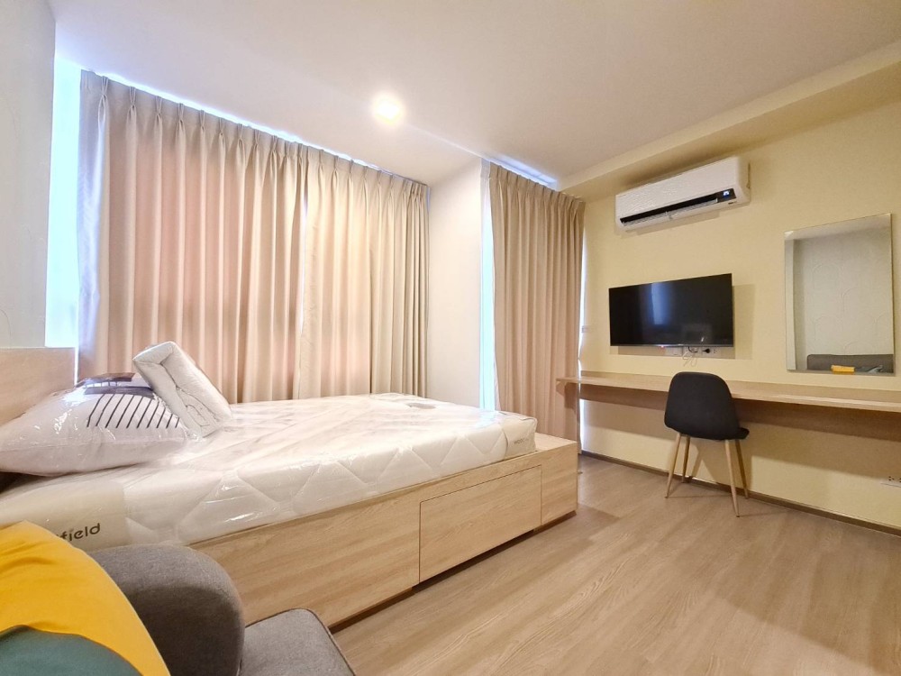 Condo for rent: The Muve Kaset, nice room, built-in decoration + attached Wall Paper for the whole room, plus a good price, don't miss it